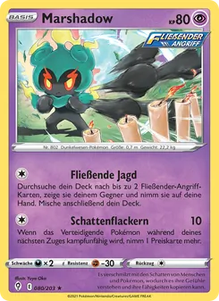 Marshadow, Karte 80 aus Drachenwandel