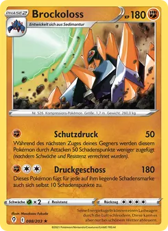Brockoloss, Karte 88 aus Drachenwandel