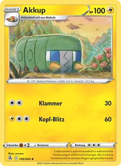 Akkup, Karte 100 aus Fusionsangriff