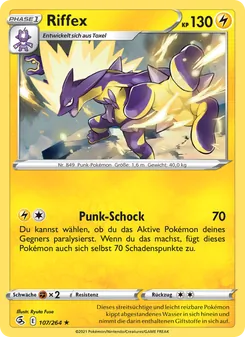 Riffex, Karte 107 aus Fusionsangriff