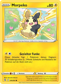 Morpeko, Karte 109 aus Fusionsangriff