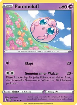 Pummeluff, Karte 110 aus Fusionsangriff