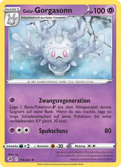 Galar-Gorgasonn, Karte 118 aus Fusionsangriff