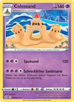 Colossand, Karte 126 aus Fusionsangriff