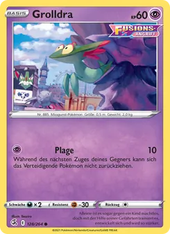 Grolldra, Karte 128 aus Fusionsangriff