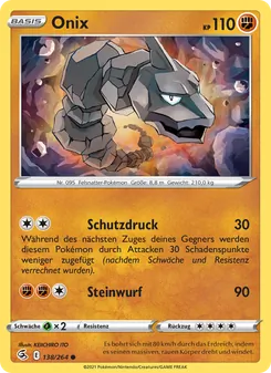 Onix, Karte 138 aus Fusionsangriff