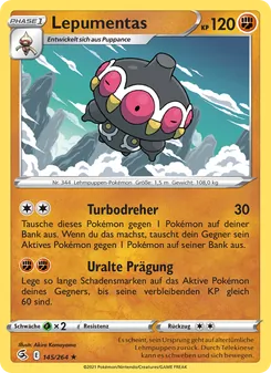 Lepumentas, Karte 145 aus Fusionsangriff