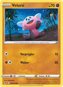 Velursi, Karte 150 aus Fusionsangriff