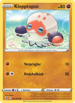 Klopptopus, Karte 152 aus Fusionsangriff