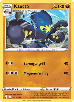 Kaocto, Karte 153 aus Fusionsangriff