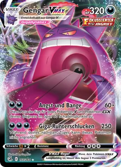 Gengar VMAX, Karte 157 aus Fusionsangriff
