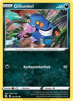 Glibunkel, Karte 165 aus Fusionsangriff