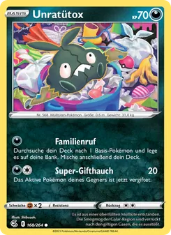 Unratütox, Karte 168 aus Fusionsangriff