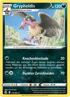 Grypheldis, Karte 173 aus Fusionsangriff