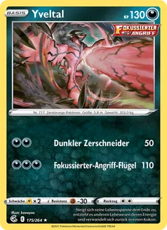 Yveltal, Karte 175 aus Fusionsangriff