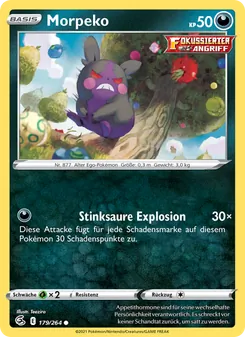 Morpeko, Karte 179 aus Fusionsangriff