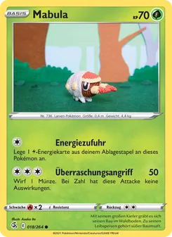 Mabula, Karte 18 aus Fusionsangriff