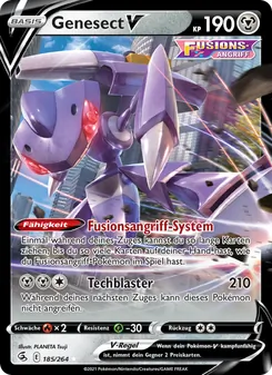 Genesect V, Karte 185 aus Fusionsangriff