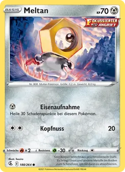 Meltan, Karte 188 aus Fusionsangriff