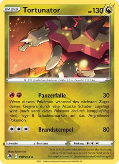 Tortunator, Karte 198 aus Fusionsangriff