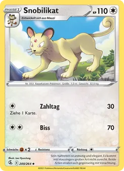 Snobilikat, Karte 200 aus Fusionsangriff