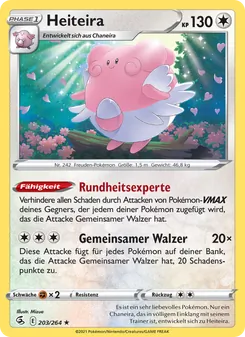 Heiteira, Karte 203 aus Fusionsangriff