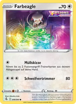 Farbeagle, Karte 209 aus Fusionsangriff