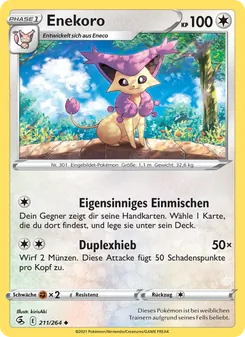 Enekoro, Karte 211 aus Fusionsangriff