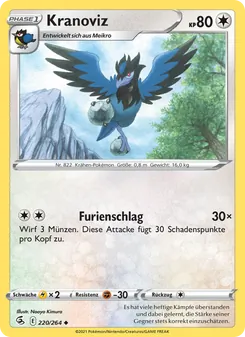 Kranoviz, Karte 220 aus Fusionsangriff