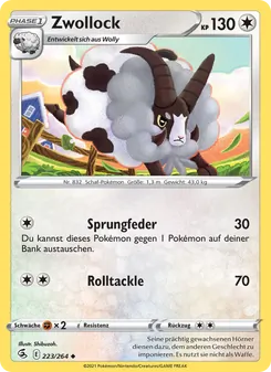Zwollock, Karte 223 aus Fusionsangriff