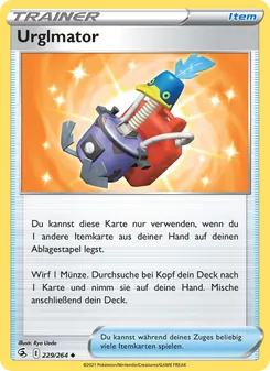 Urglmator, Karte 229 aus Fusionsangriff