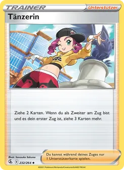Tänzerin, Karte 232 aus Fusionsangriff