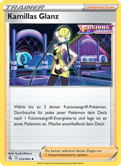 Kamillas Glanz, Karte 233 aus Fusionsangriff