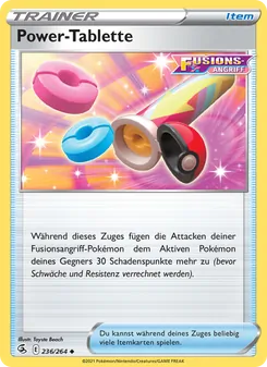 Power-Tablette, Karte 236 aus Fusionsangriff