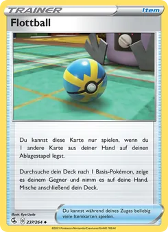 Flottball, Karte 237 aus Fusionsangriff
