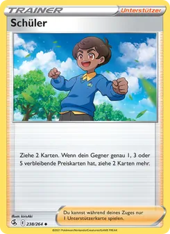 Schüler, Karte 238 aus Fusionsangriff