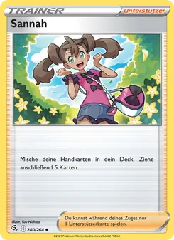 Sannah, Karte 240 aus Fusionsangriff