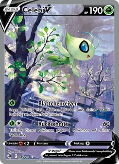Celebi V, Karte 245 aus Fusionsangriff