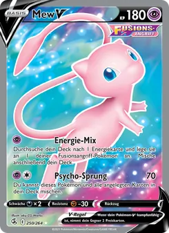 Mew V, Karte 250 aus Fusionsangriff