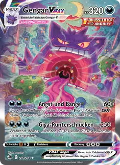 Gengar VMAX, Karte 271 aus Fusionsangriff