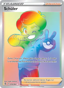Schüler, Karte 276 aus Fusionsangriff