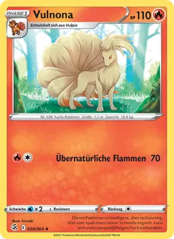 Vulnona, Karte 30 aus Fusionsangriff