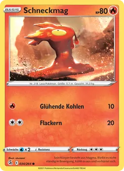 Schneckmag, Karte 34 aus Fusionsangriff