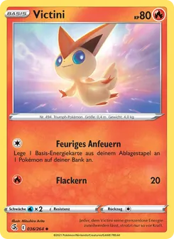 Victini, Karte 36 aus Fusionsangriff