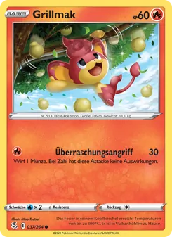 Grillmak, Karte 37 aus Fusionsangriff
