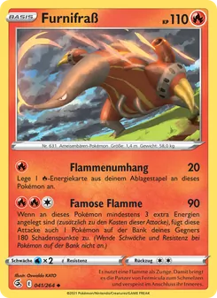 Furnifraß, Karte 41 aus Fusionsangriff