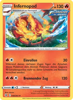 Infernopod, Karte 48 aus Fusionsangriff