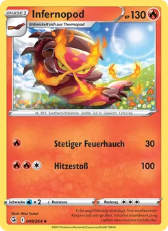 Infernopod, Karte 49 aus Fusionsangriff