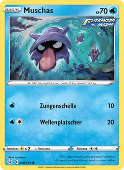 Muschas, Karte 50 aus Fusionsangriff