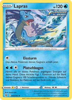Lapras, Karte 54 aus Fusionsangriff